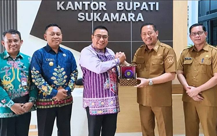 Perkuat Sinergi, BNNP Kalteng Audiensi dengan Bupati Sukamara Dukung Program P4GN