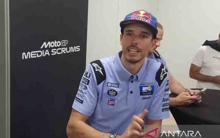 Alex Marquez Jaga Kondisi Kaki saat Berlatih di Mandalika