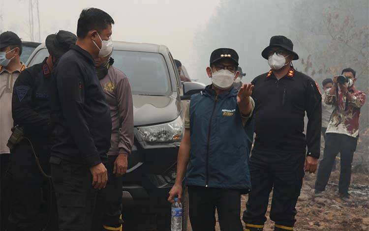 Wali Kota Palangka Raya Instruksikan Tambah Personel dan Armada Penanganan Karhutla di Sekolah Rakyat