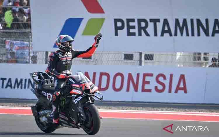 Bezzecchi Pimpin Dominasi Aprilia di MotoGP Indonesia 2026