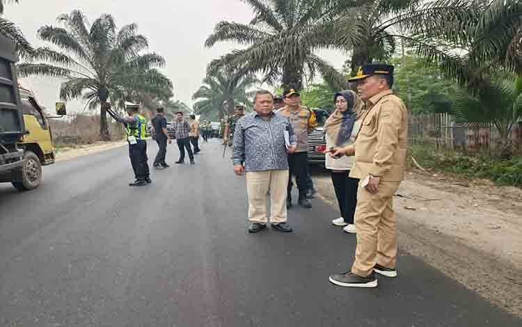 Pemprov Kalteng Klaim Jalan Sampit-Samuda Ujung Pandaran 99,33 Persen Mantap