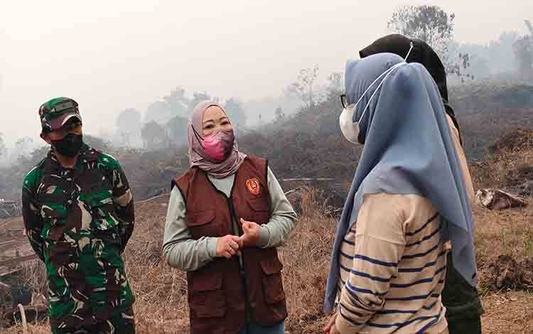 Minta Bantuan Pusat, Bupati Kobar Petakan Tiga Wilayah Prioritas Penanganan Karhutla