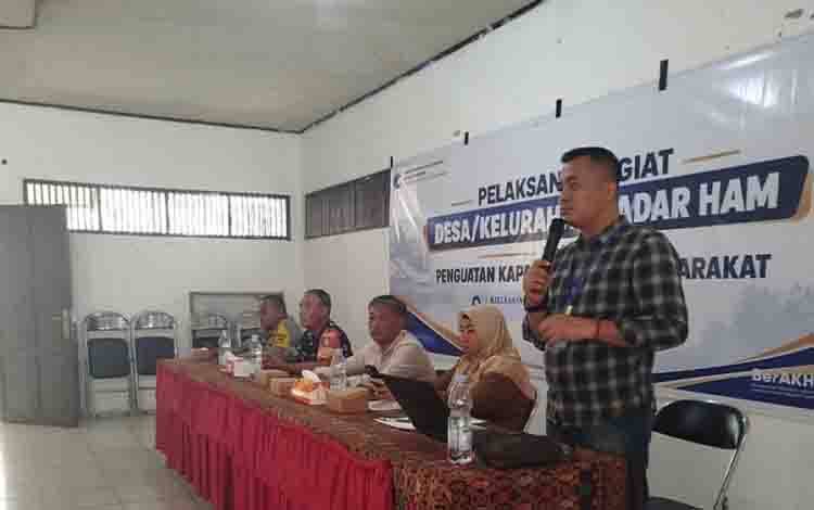 Kelurahan Panarung Gelar Sosialisasi P5HAM