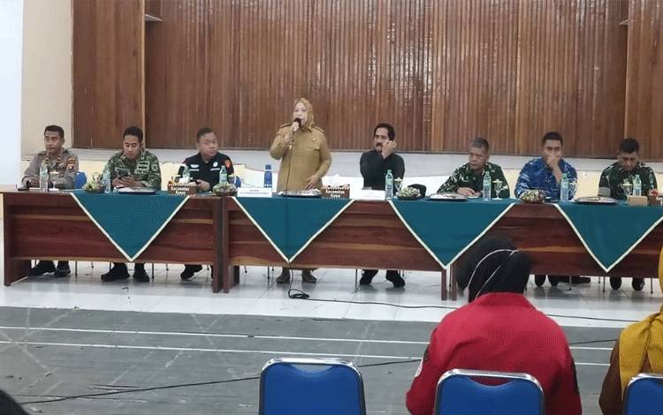 Pemkab Kobar Evaluasi Penanganan Karhutla