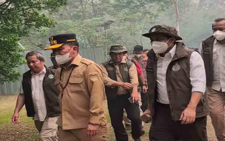 Kemenhut Siapkan Peralatan Medis Bantu Atasi Dampak Asap di Nyaru Menteng