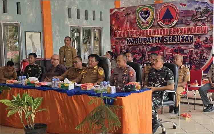 Bupati Seruyan Ikuti Rakor Perkuat Koordinasi Penanggulangan Karhutla 2026