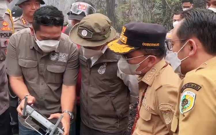 Menhut Minta Luasan Karhutla Mengarah ke Zona Inti di Kalteng Dihitung Akurat