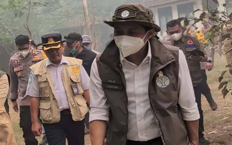 Agustiar Sabran: Kunjungan Menhut Perkuat Kolaborasi Penanganan Karhutla di Kalteng