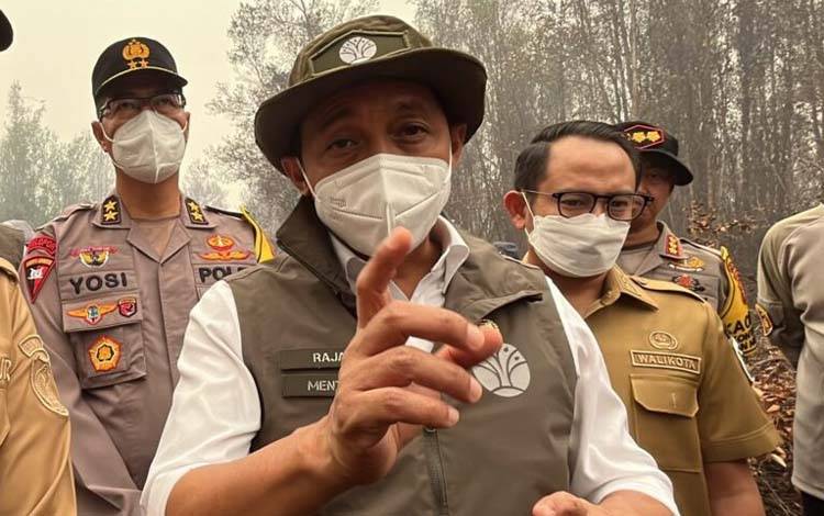 Dikritik soal Karhutla Kalteng, Menhut: Kritik Pedas Jadi Vitamin
