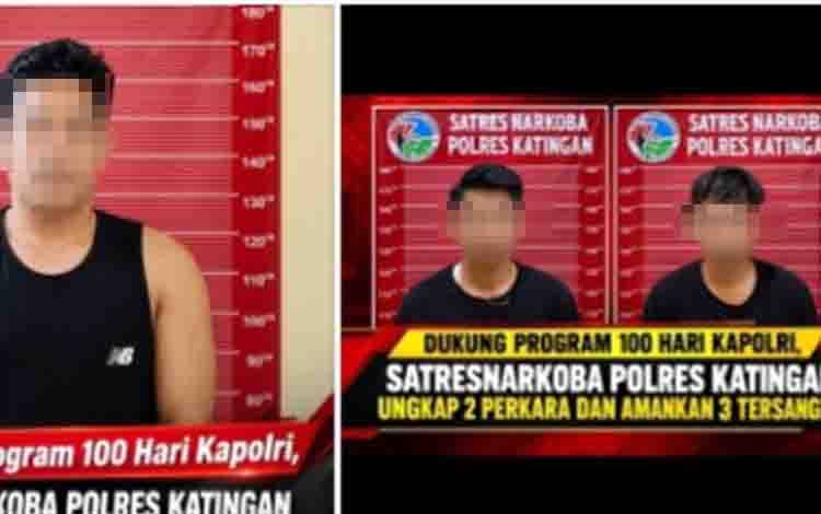 Polres Katingan Gagalkan Peredaran Narkoba di Dua Lokasi, Tiga Pelaku dan 50 Gram Sabu Diamankan