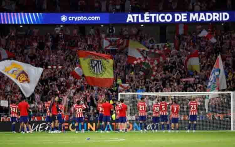 Atletico Hantam 10 Pemain MU dengan 2-0