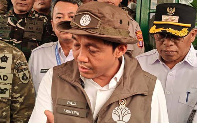 Menhut Raja Juli: Ada 4 Titik Prioritas Pemadaman Karhutla di TNTP