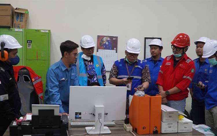 VP OM II PLN Nusantara Power Tinjau Langsung Kinerja dan Kendala Operasional PLTU Pulang Pisau