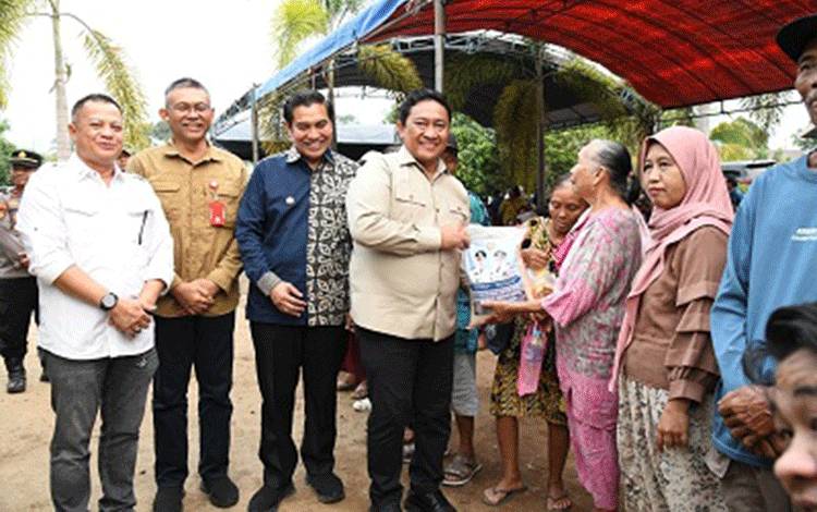 Edy Pratowo Tegaskan KHBS dan Bantuan Pangan Tetap Berjalan Selama Karhutla