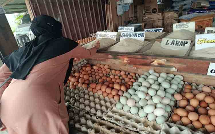 Harga Telur Ayam Ras di Pasar Kahayan Tembus Rp33.600 per Kg, Lampaui HET