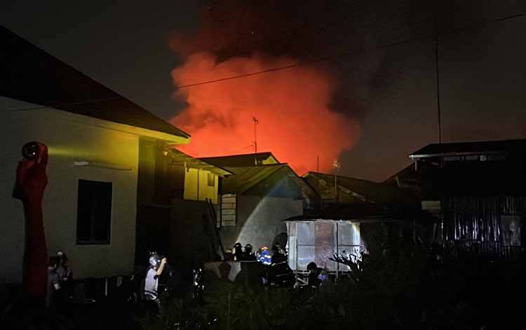 Kebakaran di Telaga Biru Banjarmasin Catat 28 Jiwa Terdampak