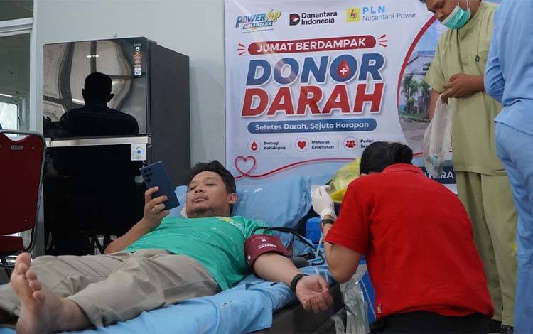 PLN Nusantara Power UP Pulang Pisau Gelar Donor Darah, Wujud Kepedulian terhadap Sesama