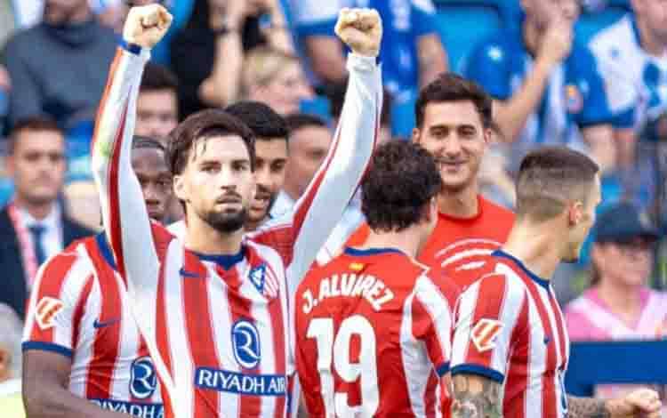 Gol Alex Baena Bawa Atletico Madrid Menang Dramatis di Markas Espanyol