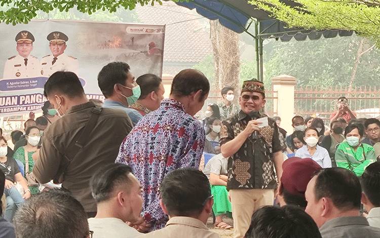 Gubernur Kalteng Minta Warga Mampu Tidak Ambil Hak Penerima Bantuan