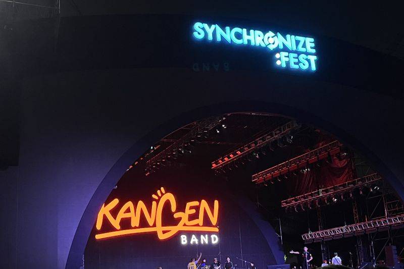 Di Panggung Synchronize Fest 2026, Andika Minta Kangen Band Jangan Bubar Lagi