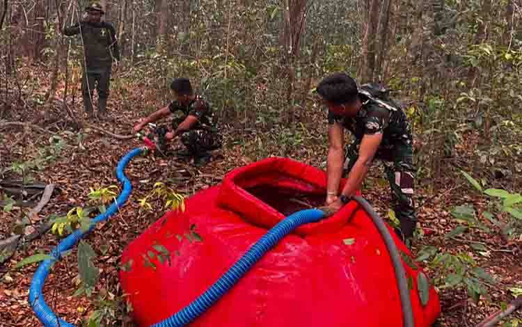 310 Personel terus Berjuang Padamkan Karhutla TNTP