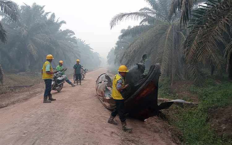 Kronologi Penemuan Benda Misterius di Kebun Sawit PT Agro Bukit Kotim
