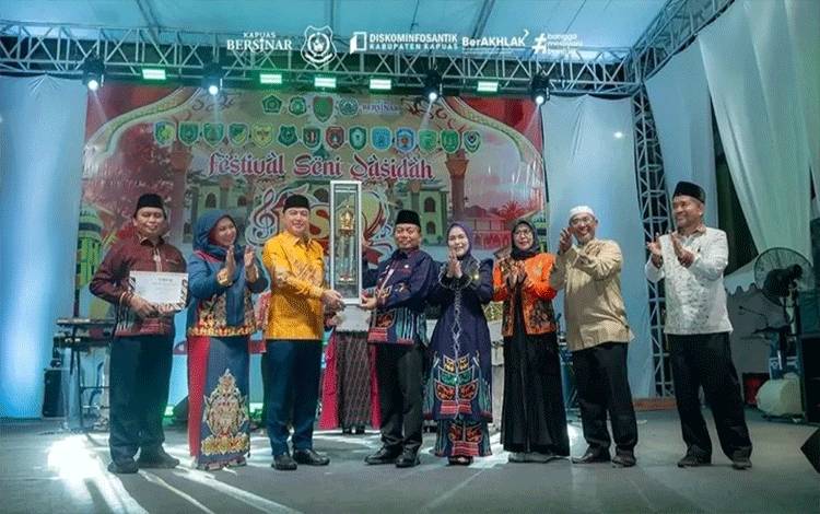 Kapuas Juara Umum FSQ XII Kalteng 2026, Ungguli Kotim dan Murung Raya