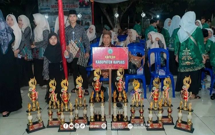 Kafilah Kapuas Borong Juara Bintang Vokalis Gambus dan Rebana Klasik di FSQ XII