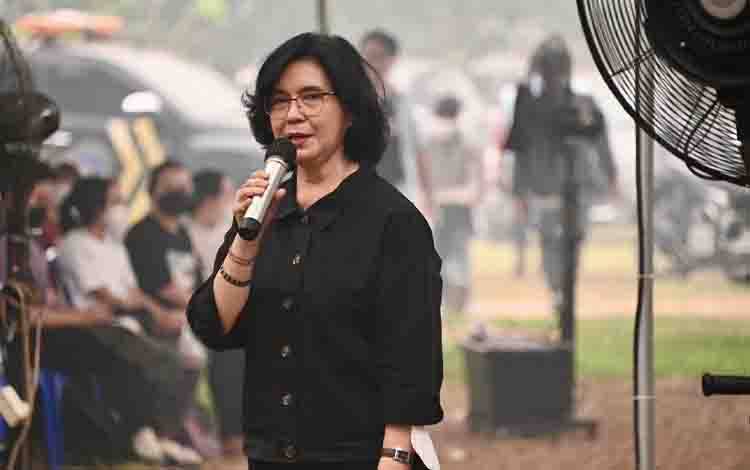 Linae Victoria Aden Dorong Masyarakat Manfaatkan Program Kartu Huma Betang