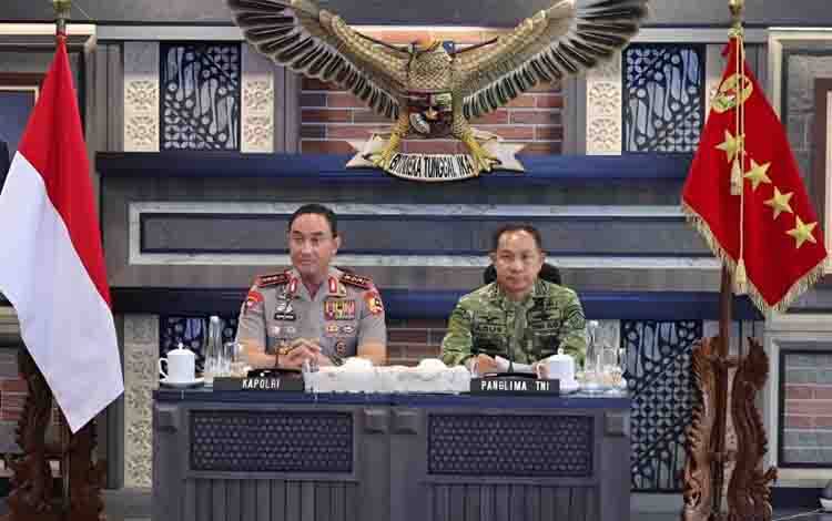 Kapolri Temui Panglima TNI Bahas Penguatan Sinergi Jaga NKRI