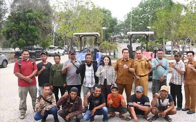 Distan Pulang Pisau Harapkan Bantuan Alsintan Dongkrak Produktivitas Padi