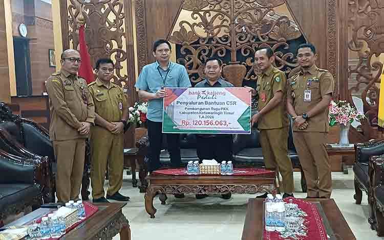Dana CSR Rp120 Juta untuk Pembangunan Tugu PKK di Sampit
