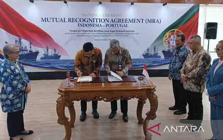 Indonesia-Portugal Jalin Kerja Sama MRA terkait Sertifikasi Awak Kapal