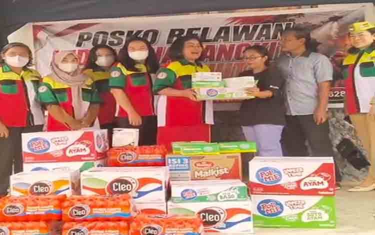 LPDN Salurkan Bantuan untuk Korban Karhutla di Pulang Pisau
