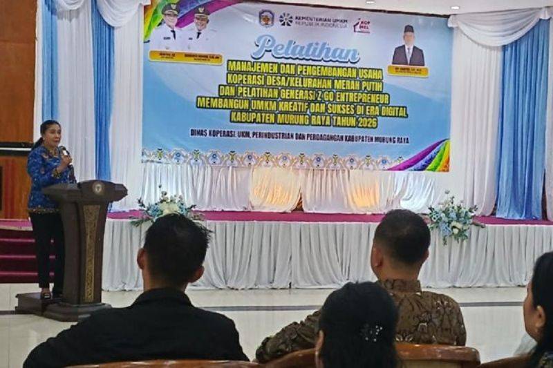 18 Gerai Koperasi Merah Putih di Murung Raya Rampung, Operasional Masih Disiapkan