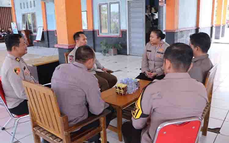 Kunjungi BPBD, Kapolres Seruyan Perkuat Sinergi Cegah Karhutla