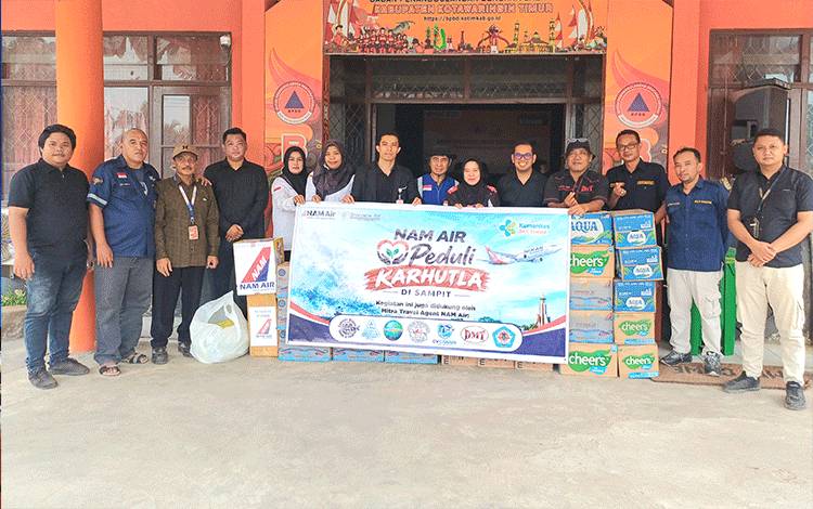 Penerbangan Lumpuh Total, Nam Air Sampit Bergerak Bantu Satgas Karhutla