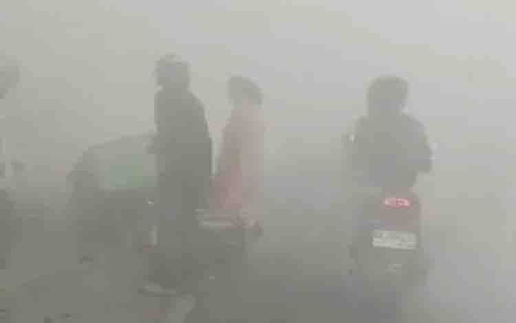 Jarak Pandang Kurang 3 Meter Picu Sejumlah Kecelakaan di Jalan Gubernur Syarkawi Banjar