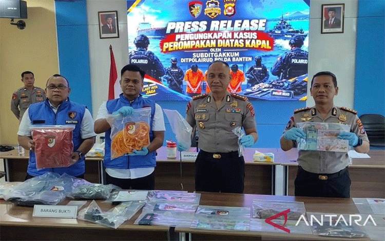 Jaringan Perompak Kapal Diringkus Polisi, Kerugian Korban Capai Ratusan Juta