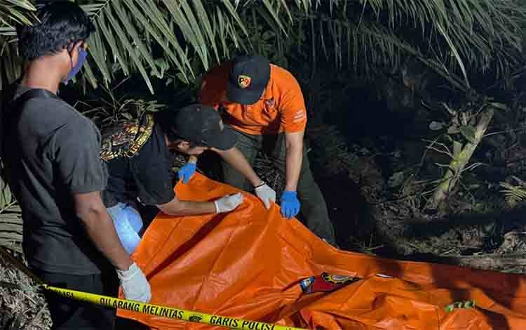 Warga Batu Badinding Katingan Digegerkan Penemuan Mayat Tanpa Identitas di Kebun Sawit