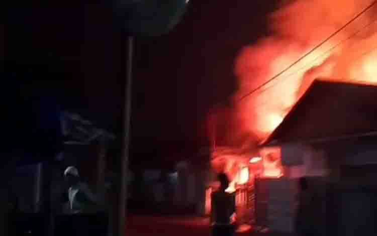Kebakaran di Sungai Andai Banjarmasin, Dua Rumah Terdampak