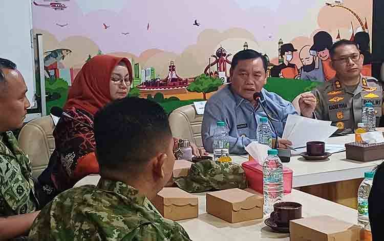 Bupati Kotim Siapkan X-Fire untuk Padamkan Kebakaran Lahan Gambut