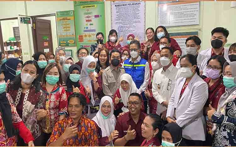 Menkes Apresiasi Penanganan ISPA Pemko Palangka Raya di Tengah Kabut Asap