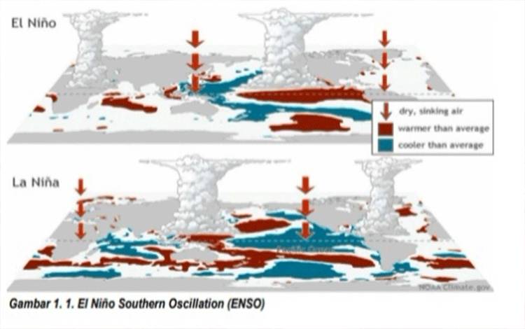 Memahami El Nino: Mengapa Suhu Laut Pasifik Memanas, tetapi Indonesia Bisa Mengalami Kekeringan?