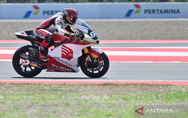 Mario Aji Start P12 di Moto2 Australia