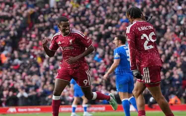 Liverpool Taklukkan Brighton dan Hove Albion 2-0 di Stadion Anfield